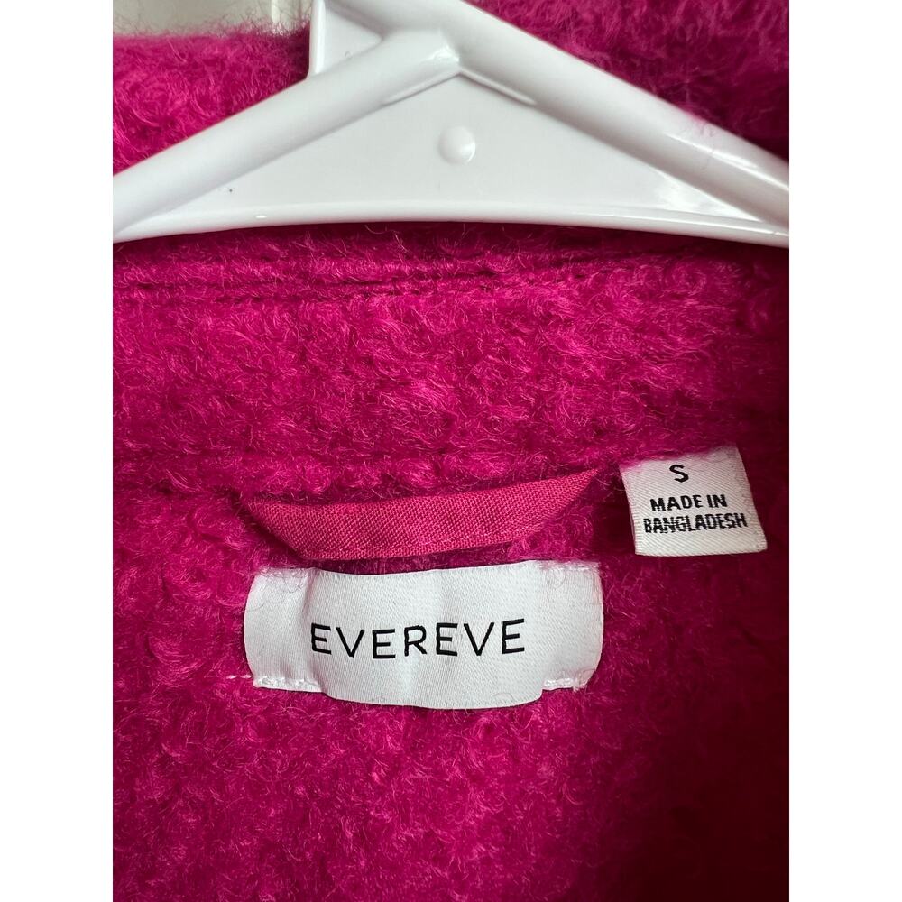 Evereve RD Style Shacket Fuchsia Pink Small Oversized - Picture 2 of 10